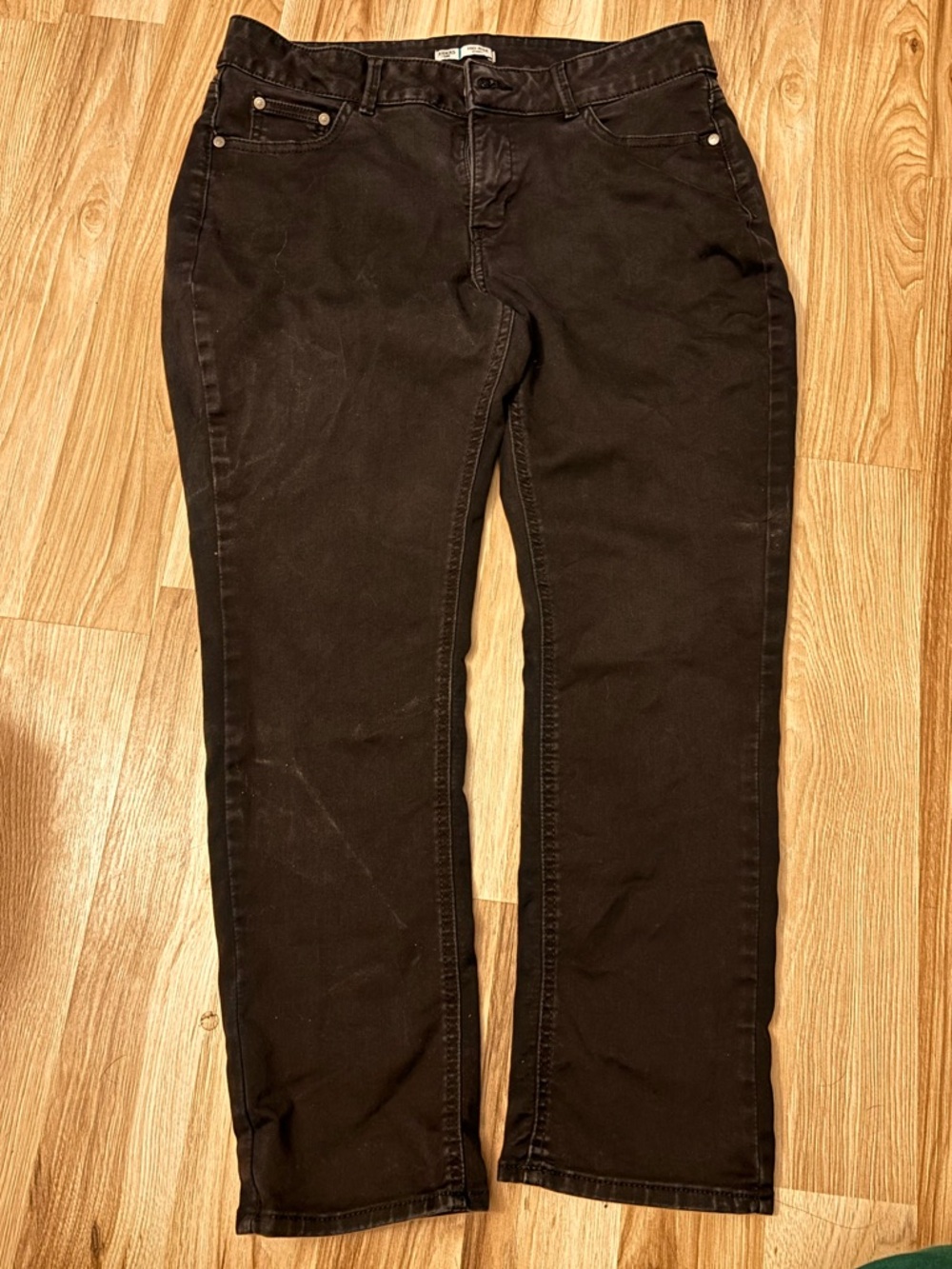 Riders by Lee Black Straight-Leg Women’s Jeans